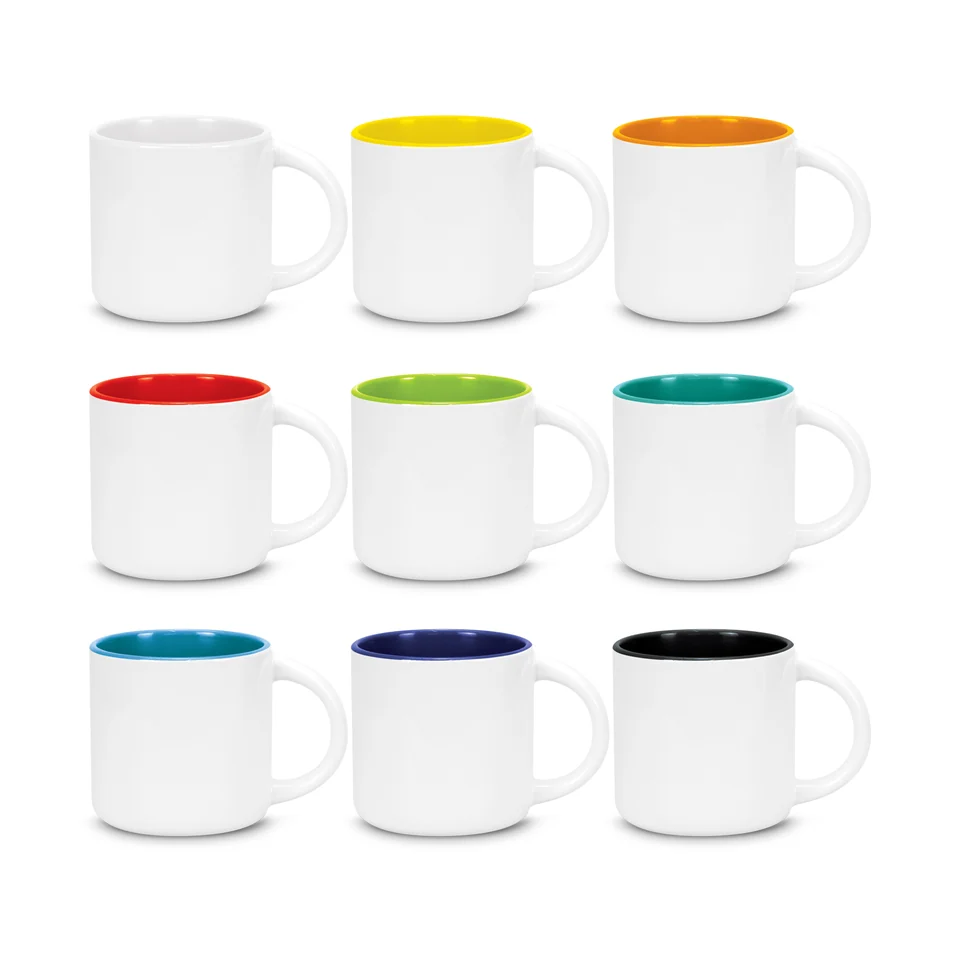 Cora Coffee Mug product example; sample decoration may be shown
