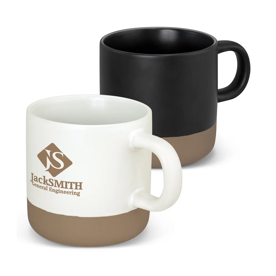 Mason Coffee Mug product example; sample decoration may be shown