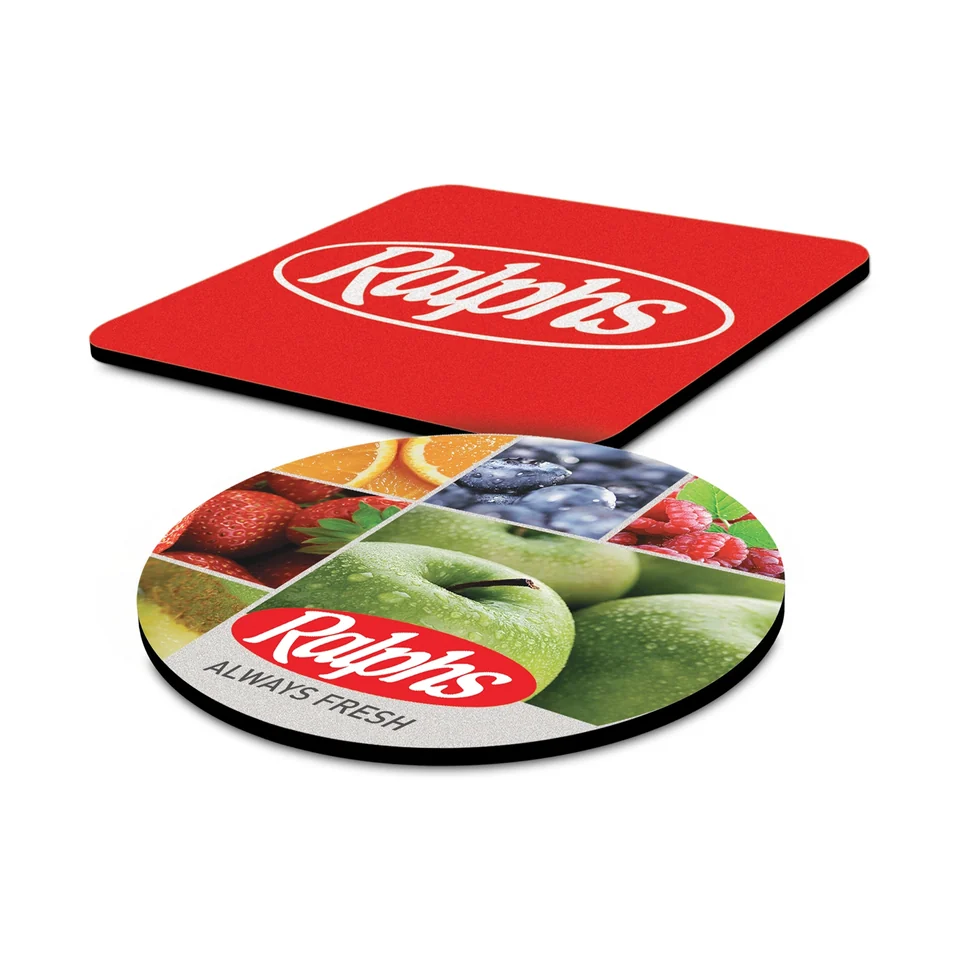 Precision Mouse Mat product example; sample decoration may be shown