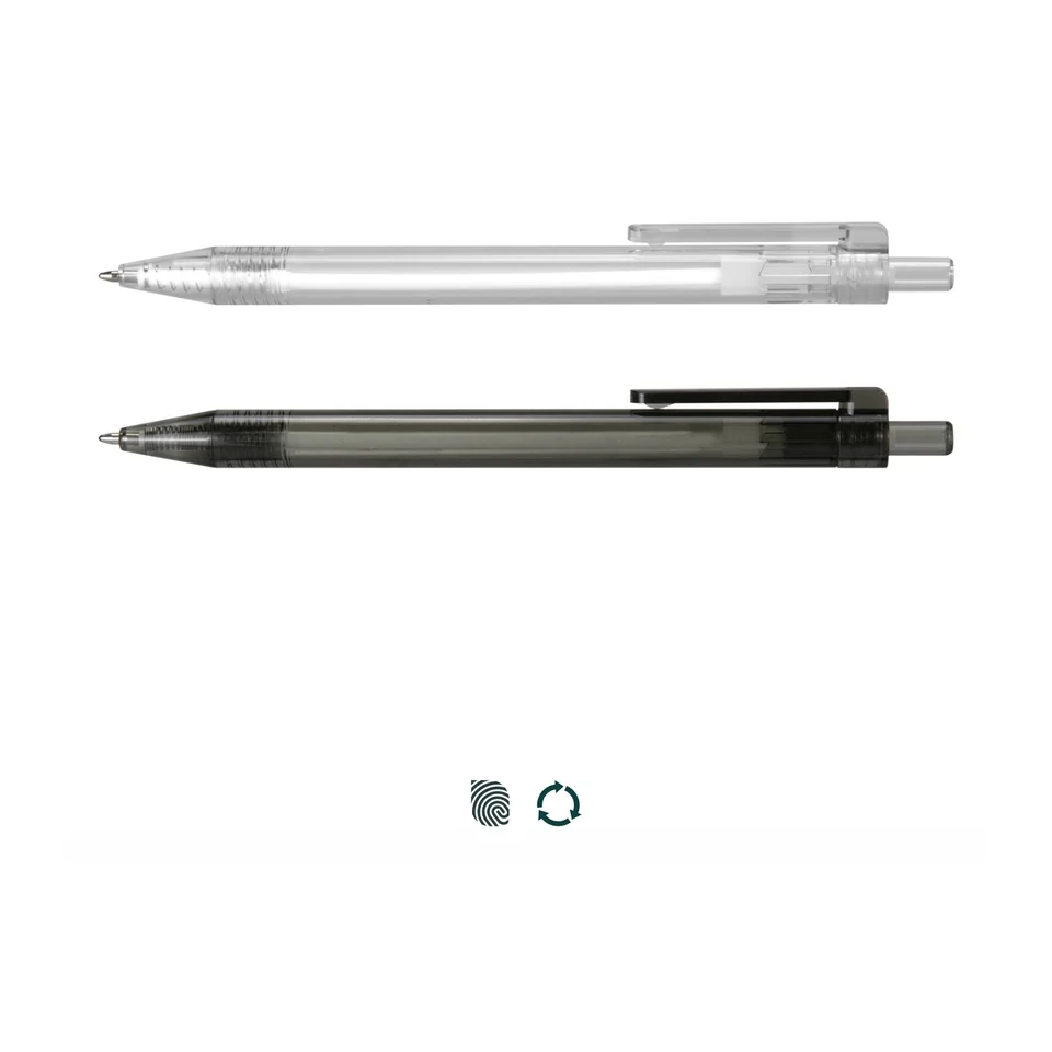 RPET Pen product example; sample decoration may be shown