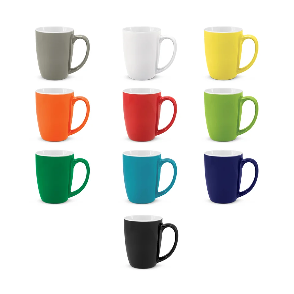 Sorrento Coffee Mug product example; sample decoration may be shown